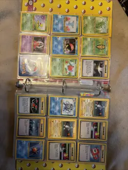 Pokemon TCG Binder Lot Vintage Modern Pikachu Charmander Squirtle Japanese - Image 3