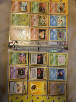Pokemon TCG Binder Lot Vintage Modern Pikachu Charmander Squirtle Japanese - Image 4