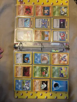 Pokemon TCG Binder Lot Vintage Modern Pikachu Charmander Squirtle Japanese - Image 5