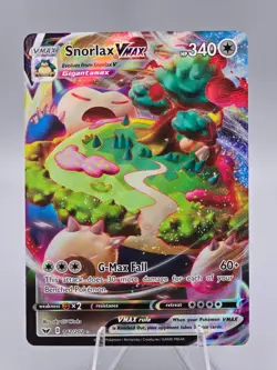 Pokemon Snorlax VMAX 142/202 Sword Shield NM - Image 1