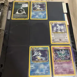 Vintage Pokemon Binder Holo Lot - Image 3