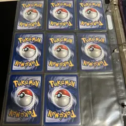 Vintage Pokemon Binder Holo Lot - Image 4