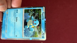 Pokemon TCG Scarlet & Violet Black Star Promo Squirtle #48 Cosmos Rare - Image 2