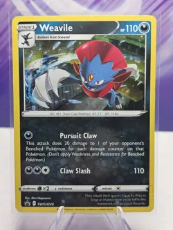 Weavile SWSH246 Holo 2022 Pokemon Black Star Promos - Image 1