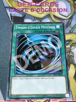 OCCASION Carte Yu Gi Oh TYPHON D'ESPACE MYSTIQUE YS17-FR024 DEMO - Image 1