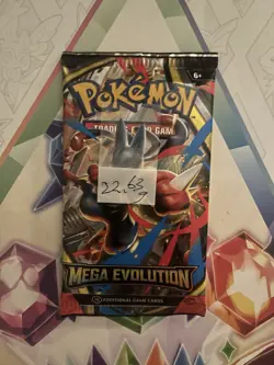 (HEAVY) 22.63g Pokemon TCG Mega Evolution Booster Pack (SEALED)✅ - Image 2
