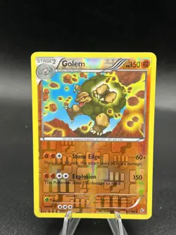 Golem 47/106 XY - Flashfire Pokemon TCG Reverse Holo LP AM3 - Image 1