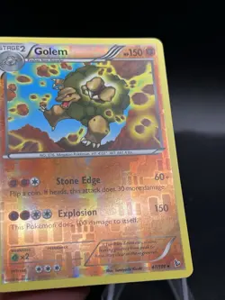 Golem 47/106 XY - Flashfire Pokemon TCG Reverse Holo LP AM3 - Image 2