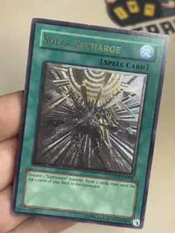 Solar Recharge LODT-EN052 Ultimate Rare Unlimited Yu-Gi-Oh! NM - Image 2