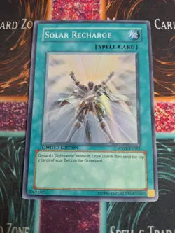 Yu-Gi-Oh! Solar Recharge ANPR-ENSE1 Super Rare Limited Near Mint - Image 1