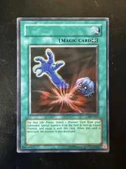 Premature Burial PSV-037 Ultra Rare Pharaohs Servant DMG Yu-Gi-Oh TCG Holo - Image 1