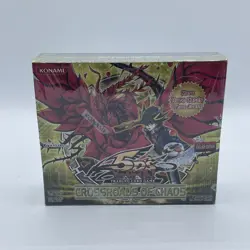 2008 Yugioh Crossroads of Chaos Unlimited Booster Box [24-Packs] Sealed - Image 1