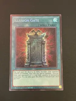 Yu-Gi-Oh! Illusion Gate (CR) - MZMU-EN023 - 1st Ed (NM Printer Error) - Image 2