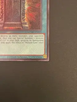 Yu-Gi-Oh! Illusion Gate (CR) - MZMU-EN023 - 1st Ed (NM Printer Error) - Image 5
