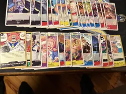 One Piece Tcg Lot 0P11 A Fist of Divine Speed C, U, R, L, & SEC 60 Cards!! - Image 2