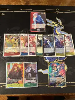 One Piece Tcg Lot 0P11 A Fist of Divine Speed C, U, R, L, & SEC 60 Cards!! - Image 5