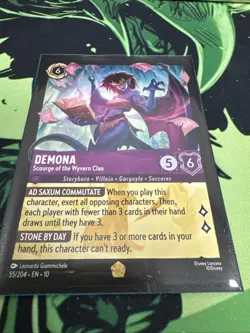 Lorcana - Demona Scourge Of The Wyvern Clan - Whispers In The Well 55/204 Reg - Image 1