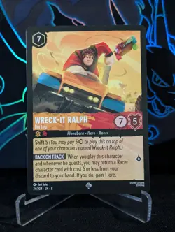 Disney Lorcana Reign of Jafar Wreck-It Ralph Big Lug 24/204 Non Foil - Image 1