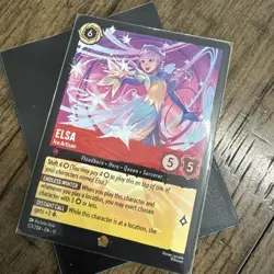 Disney Lorcana - Elsa, Ice Artisan - Winterspell - Legendary - NM FOIL - Image 1