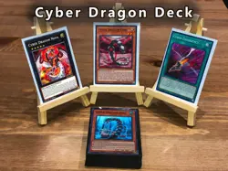 Yugioh Cyber Dragon Deck 40 Cards Nova Infinity Core Herz Zwei Vier + Bonus! - Image 1