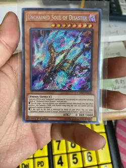 Yugioh Unchained Soul of Disaster CHIM-EN010 Secret Rare NM - Image 1