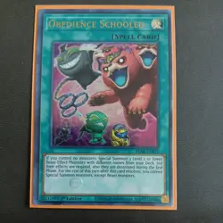 Obedience Schooled BLAR-EN071 Ultra Rare 1st Ed Near Mint Yu-Gi-Oh! - Image 1
