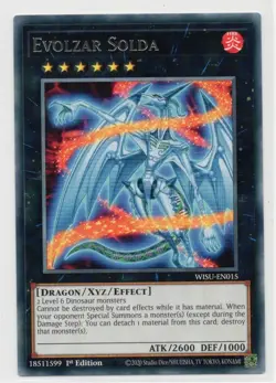 Yu-Gi-Oh! Evolzar Solda WISU-EN015 Wild Survivors - Image 1