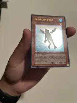 Treeborn Frog • Shadow Of Infinity • Yu-Gi-Oh • 1st Edition • Ultimate Rare LP - Image 1