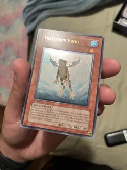 Treeborn Frog • Shadow Of Infinity • Yu-Gi-Oh • 1st Edition • Ultimate Rare LP - Image 3