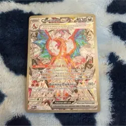 Pokemon Charizard ex 223/197 SV03 Obsidian Flames Special Illustration Rare Holo - Image 1