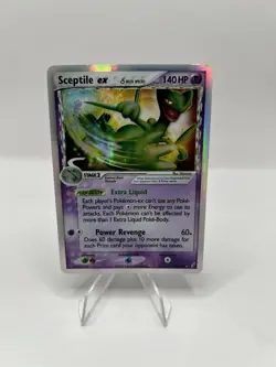 Pokemon TCG Sceptile ex Holo Delta Species 96/100 EX Crystal Guardians - MP - Image 1