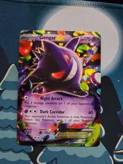 Gengar EX 34/119 - XY Phantom Forces Ultra Rare Standard Holo Pokemon TCG LP - Image 1