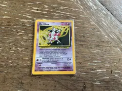 Pokemon TCG Mr. Mime Jungle 6/64 no symbol Holo Rare - Image 1