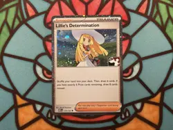 Lillie's Determination - 119/132 - Play! Pokemon Prize Pack Series - Cosmo Holo - Image 1