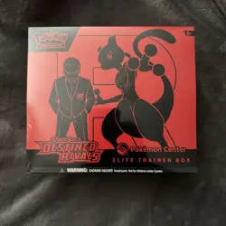 Pokemon Center Destined Rivals ETB Elite Trainer Box Sealed - Image 1
