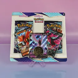 POKEMON TCG CROWN ZENITH GALARIAN ZAPDOS V ARTICUNO V MOLTRES V SEALED - Image 1