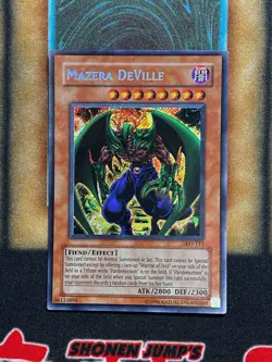 Yugioh Mazera DeVille AST-111 Secret Rare LP - Image 1