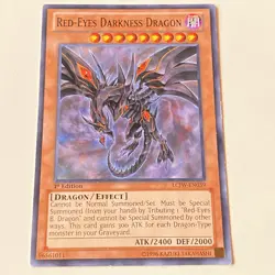 Red-Eyes Darkness Dragon - 1st Edition - Yu-gi-oh TCG - Image 1