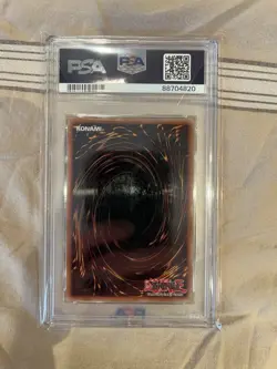 Blue-Eyes White Dragon Yugioh 2024 KC01-EN000 Quarter Century Secret Rare PSA 10 - Image 3
