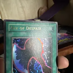 Yugioh Axe of Despair Ultra Rare MRL-002 1st Edition MP - Image 5