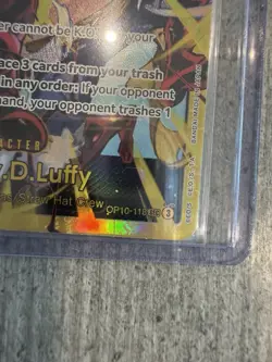 Monkey D. Luffy OP10-118 SEC Secret Rare - One Piece Card Game - Image 2