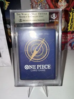 One Piece TCG 2022-24 Monkey D Luffy Emotions Promo P-041 BGS 9.5 - Image 2