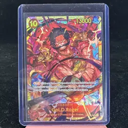 2024 One Piece Emperors in the New World Gol.D.Roger Secret Rare #OP09-118 - Image 1