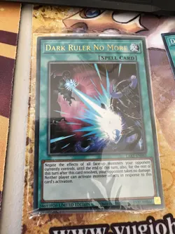 Dark Ruler No More LART-EN063 Ultra Rare NM Limited Edition (SEALED) Yugioh - Image 1