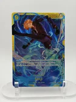 Sanji OP06-119 SEC The Best Vol.2 Premium Booster Foil Secret Rare One Piece NM - Image 1