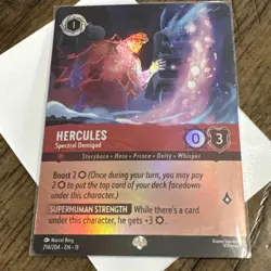 Disney Lorcana Winterspell (Epic) Hercules Spectral Demigod 214/204 - Image 1