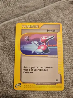 Switch 157/165 Expedition Base Set Common WOTC Vintage Pokemon TCG Card NM 2002 - Image 1