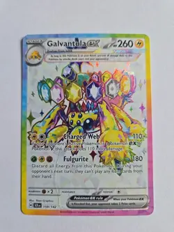 Galvantula EX 159/142 Pokemon Card TCG from Stellar Crown - Image 1