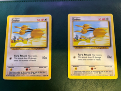 Pokemon TCG Doduo Original Base Set 48/102 Common card 1999 WOTC LP - Image 1