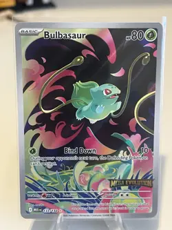 Bulbasaur - (Mega Evolution Stamped) 133/132 Miscellaneous Cards & Products Holo - Image 1